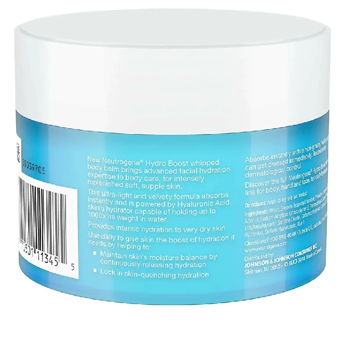Neutrogena Hydro Boost Hydrating Whipped Body Balm, 189 g-2.webp